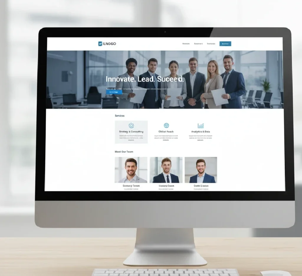 Corporate and business website design service in Bangladesh